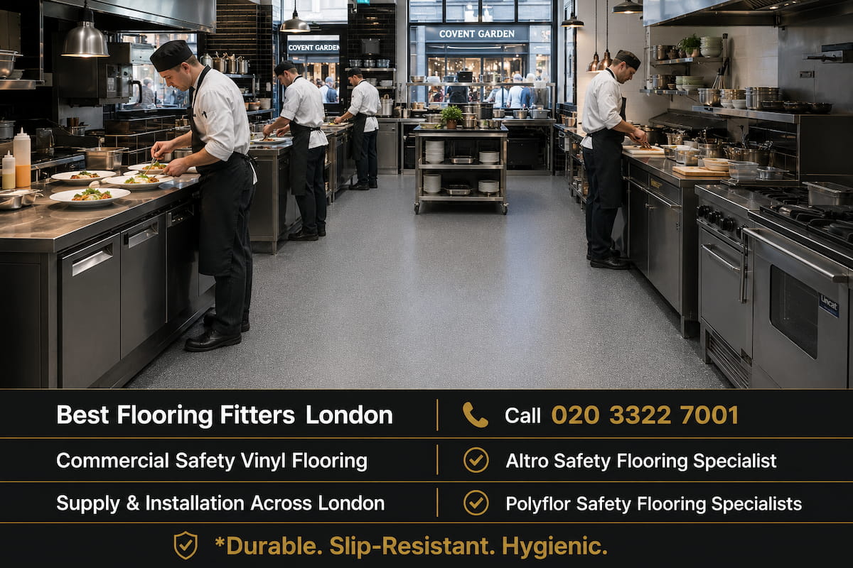 Commercial Vinyl Flooring Installers In London