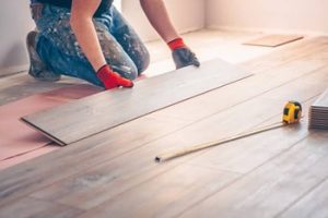 wooden floor fitting near me